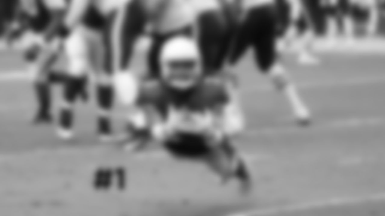 1. S Tre Boston comes up with a diving interception