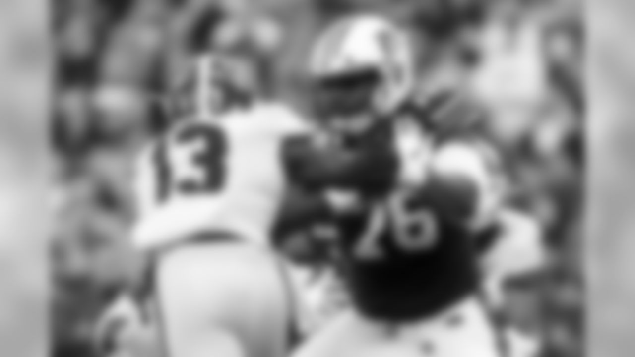 Auburn offensive lineman Prince Tega Wanogho.