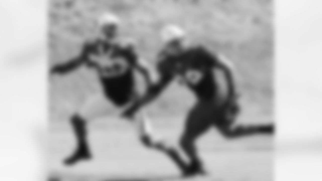 WR Early Doucet (85) against CB Greg Toler