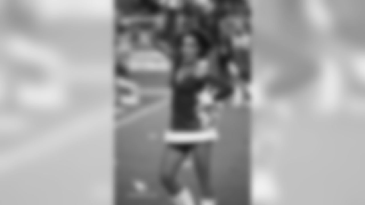 Images of Cardinals cheerleader Darian from the 2018 season