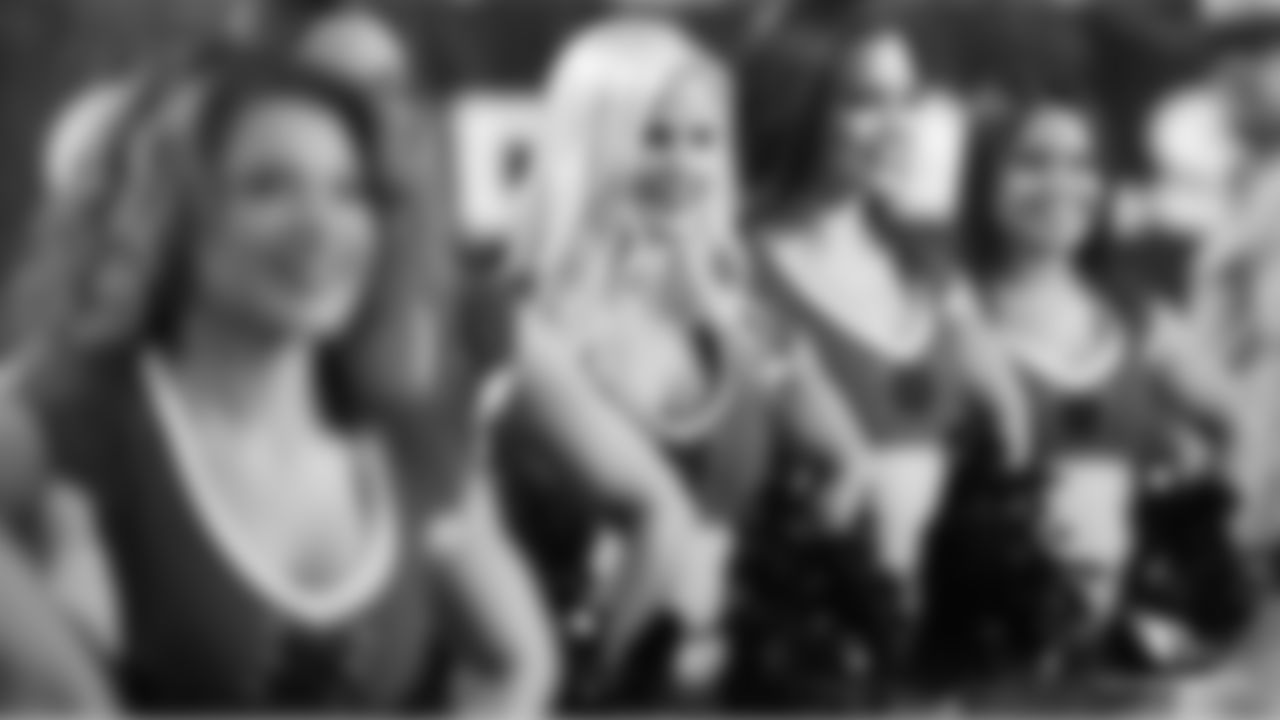 Images of Cardinals cheerleader Coley from the 2018 season