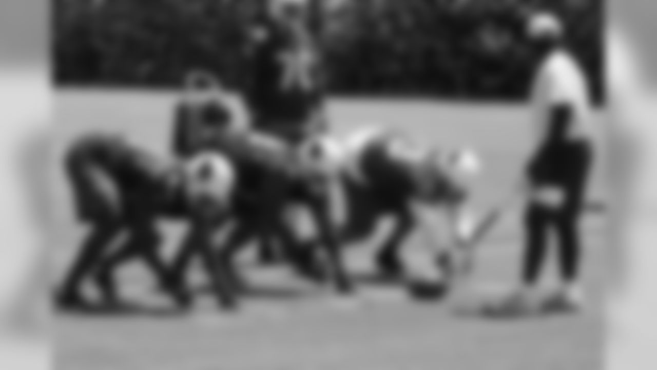 The defensive line
