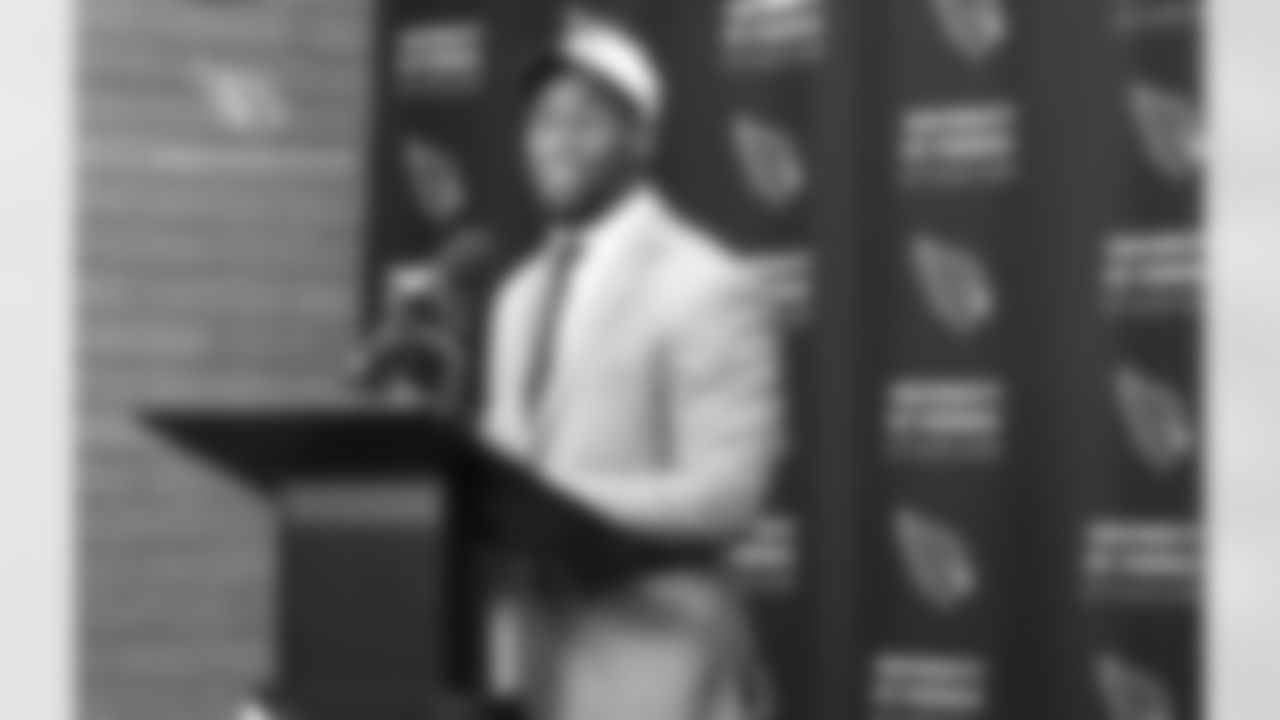 Reddick talks at his press conference