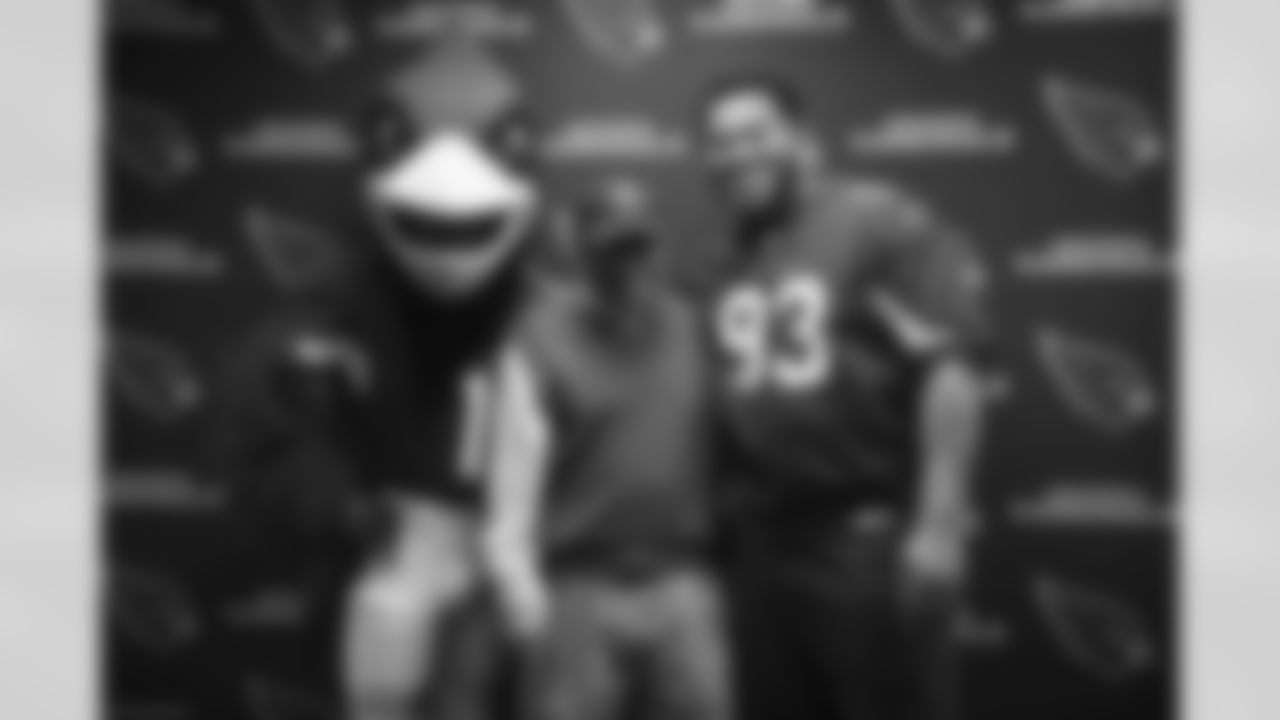 The Arizona Cardinals provide meals from Lo-Lo's Chicken & Waffles to the Arizona Informant as part of a Black History Month Community Spotlight on Tuesday, Feb. 14, 2023 in Phoenix, AZ.