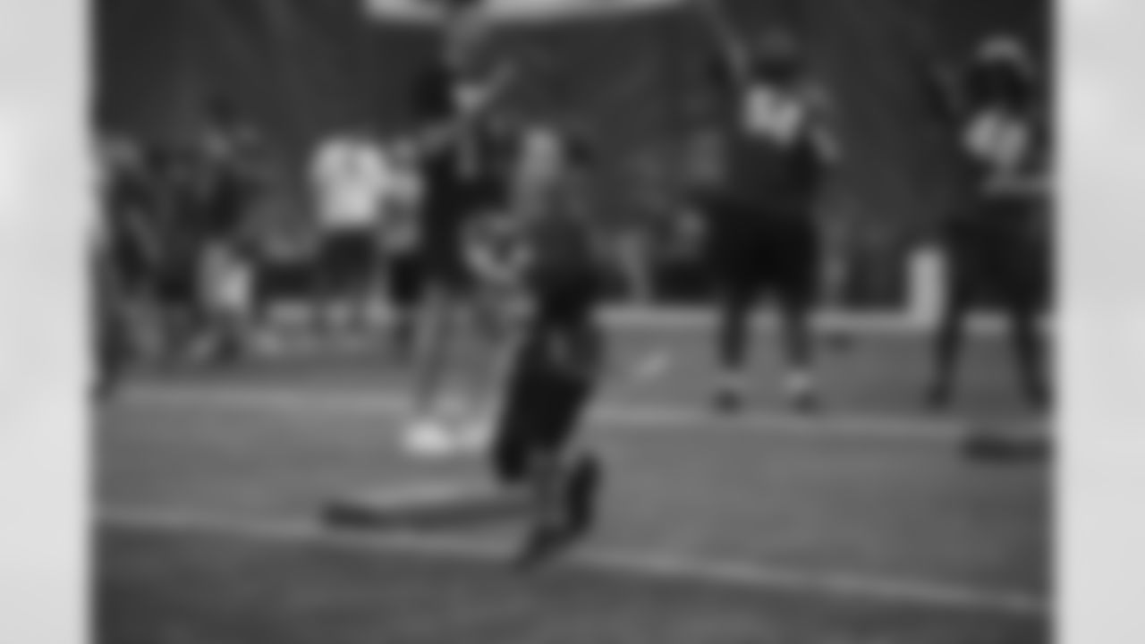 The Arizona Cardinals teamed up Mikey's League to host an Adaptive Football Camp on Saturday, June 18, 2022 in the Cardinals practice bubble in Tempe, AZ.