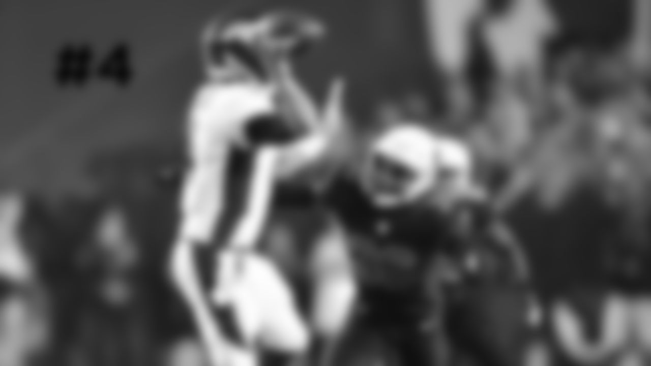 4. S Budda Baker pressures Broncos QB Case Keenum