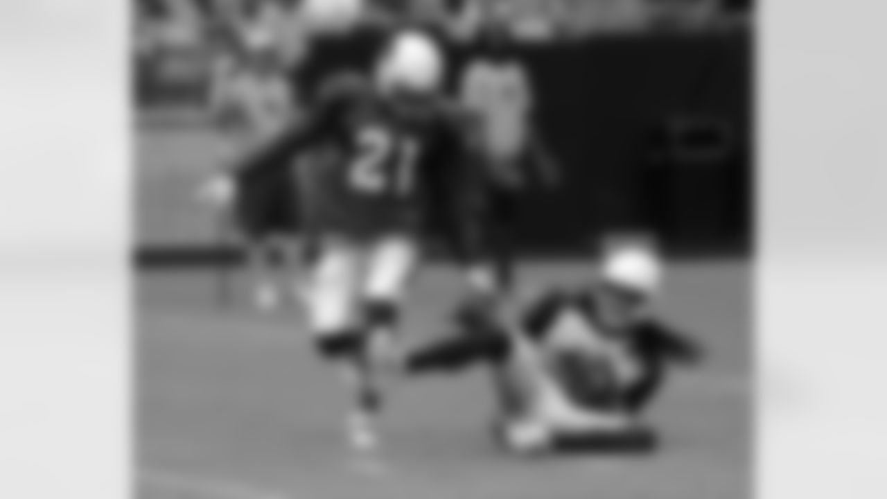 Fitz slides for the catch in front of Patrick Peterson