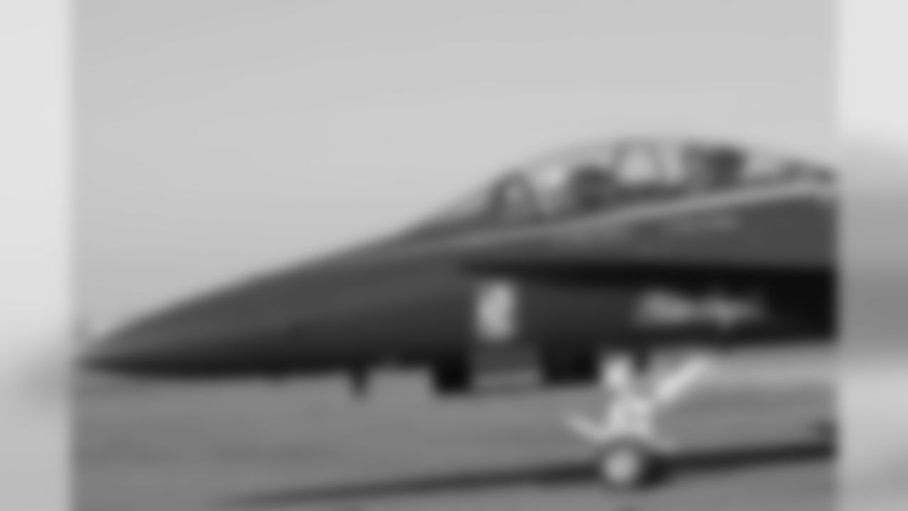 Bidwill Flies with Blue Angels