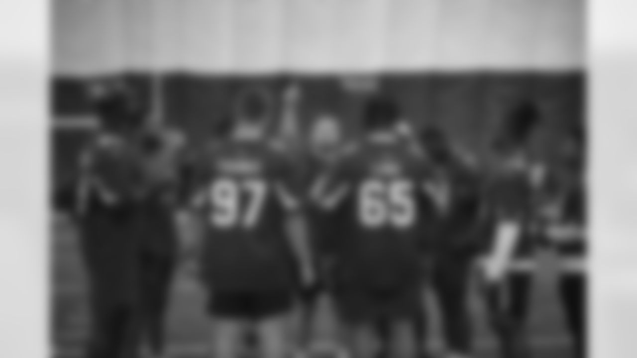 The Arizona Cardinals teamed up Mikey's League to host an Adaptive Football Camp on Saturday, June 18, 2022 in the Cardinals practice bubble in Tempe, AZ.