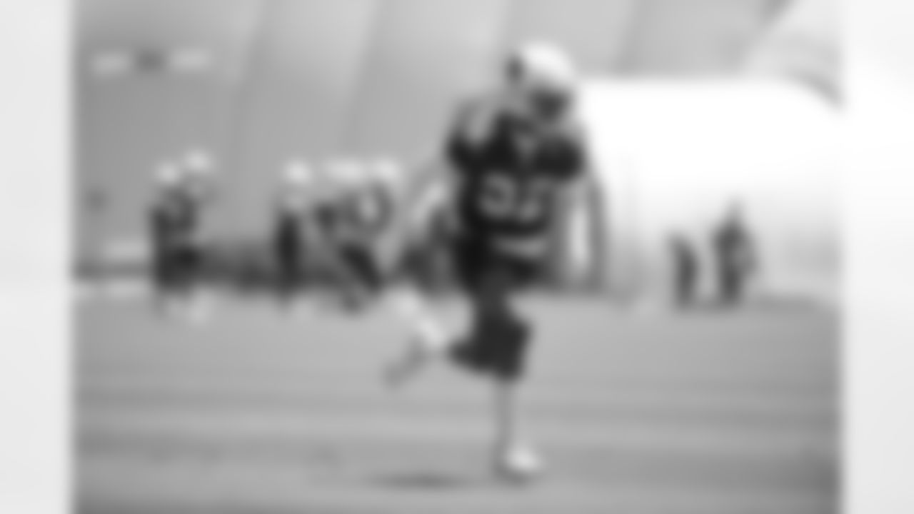 Arizona Cardinals wide receiver JaVonta Payton (32) practices during Week 1 of the OTA offseason program on Tuesday, May 24, 2022 in Tempe, AZ.