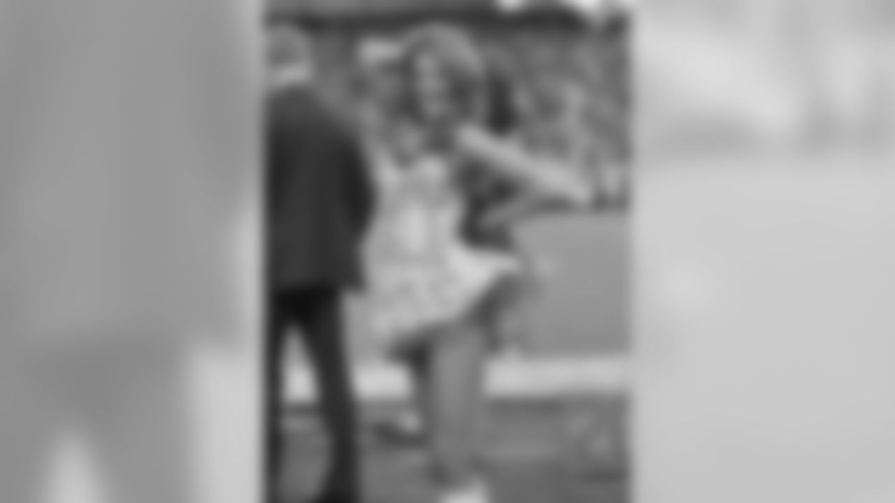 Images of the Cardinals cheerleaders at the Cards-Falcons game.