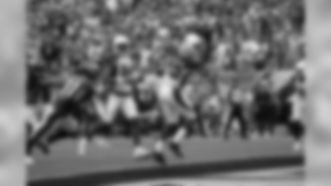 WR John Brown catches a touchdown pass