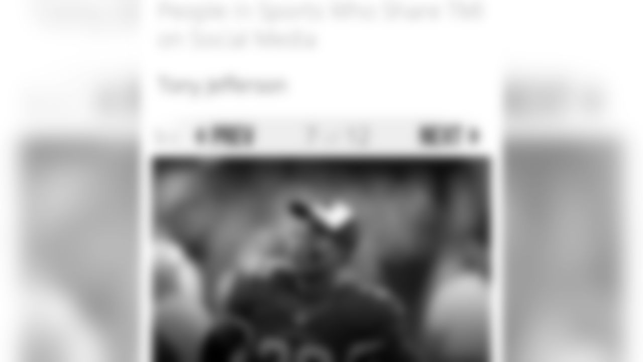 S Tony Jefferson (@tonyjefferson1) shares a story which said he shares too much on social media