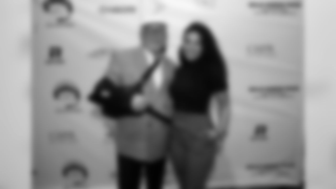 Coach Bruce Arians (left) and singer Jordin Sparks