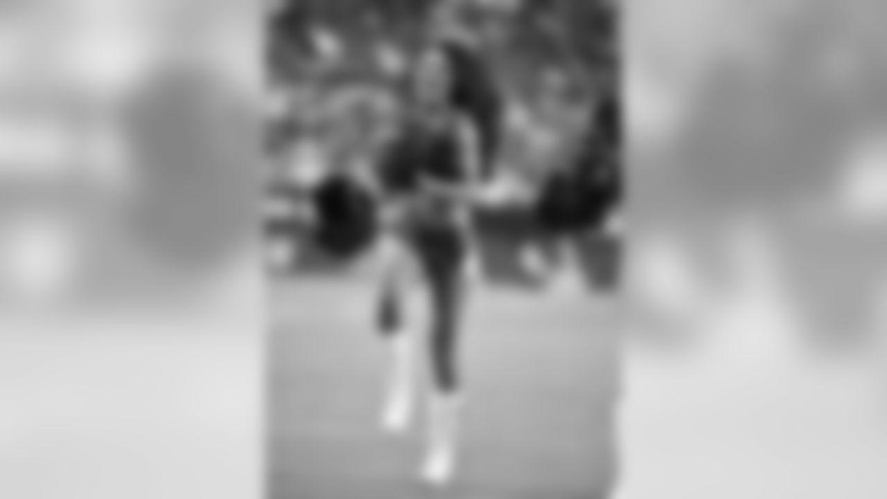Images of Cardinals cheerleader Angelica from the 2018 season