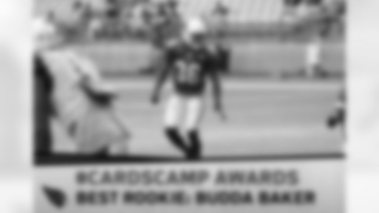 S Budda Baker missed almost all of the offseason work, but proved to be a quick learner in camp, ascending quickly to the second team. While Baker isn't expected to start on defense when the season kicks off, his natural talent and play-making ability will be another option in DC James Bettcher's arsenal.