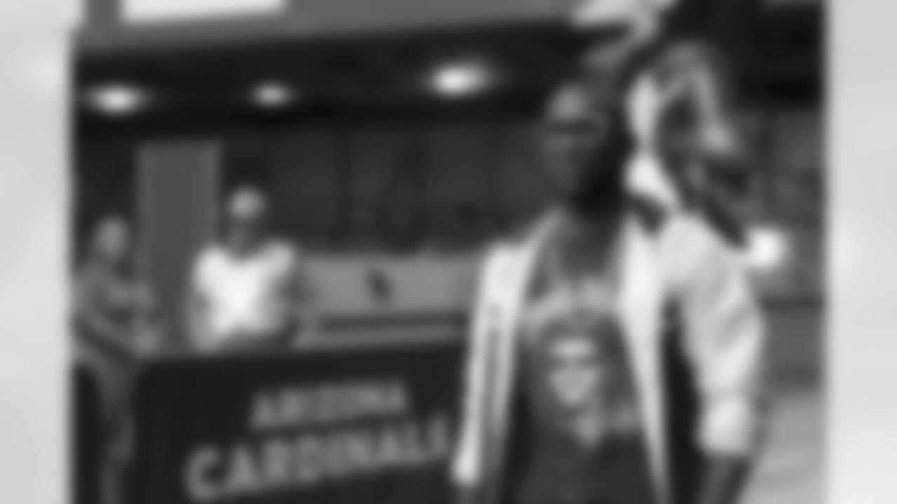 CB Patrick Peterson arrives