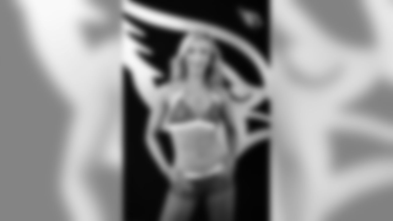 Images of Cardinals cheerleader Savannah during the 2019 season