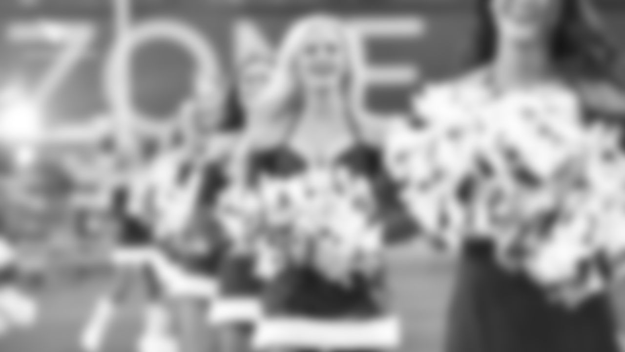 Images of Cardinals cheerleader Coley from the 2018 season