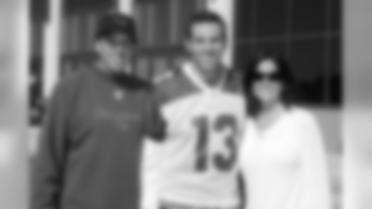 Todd Haley, wife Chrissy and Kurt Warner