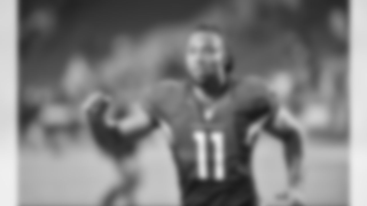 WR Larry Fitzgerald after the home win against the Rams