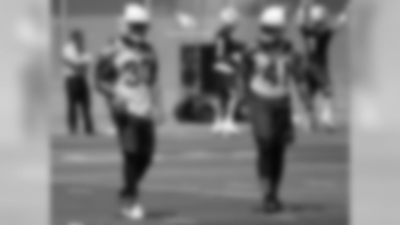 S Rudy Ford (left) and S Antoine Bethea