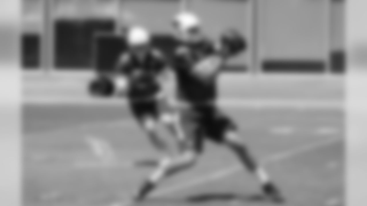 TEs Beau Sandland (81) and Bryce Williams (80)