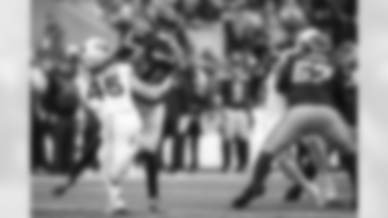 Arizona Cardinals linebacker Dennis Gardeck (45) during the Week 7 regular season game between the Arizona Cardinals and the Seattle Seahawks on Sunday, Oct 22, 2023 in Seattle, WA.