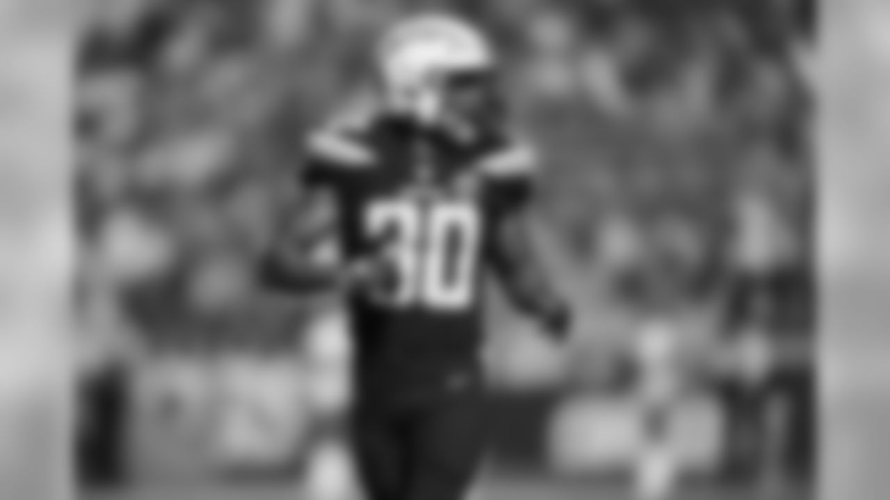 Los Angeles Chargers running back Austin Ekeler