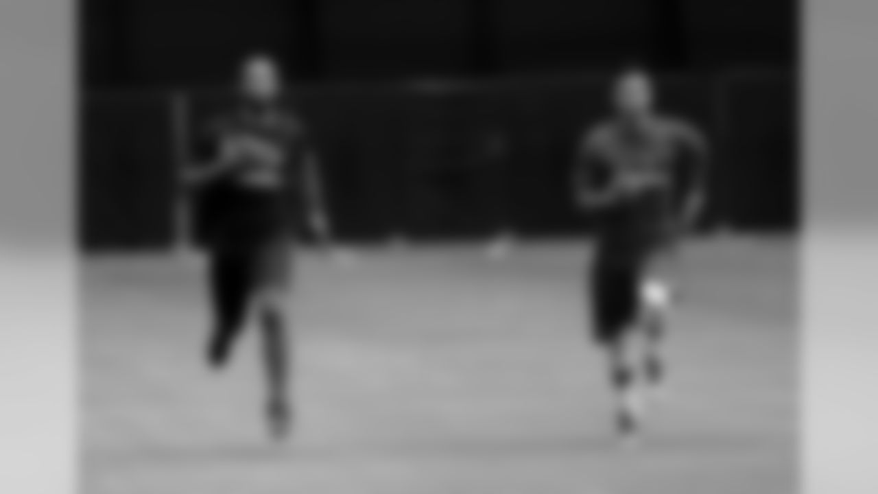 WR Larry Fitzgerald (left) and WR Brittan Golden