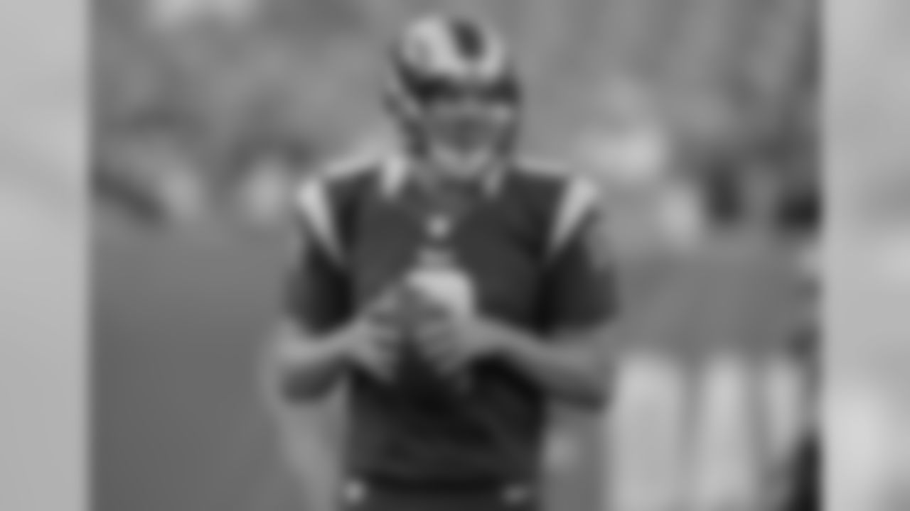 Sam Bradford with the Rams