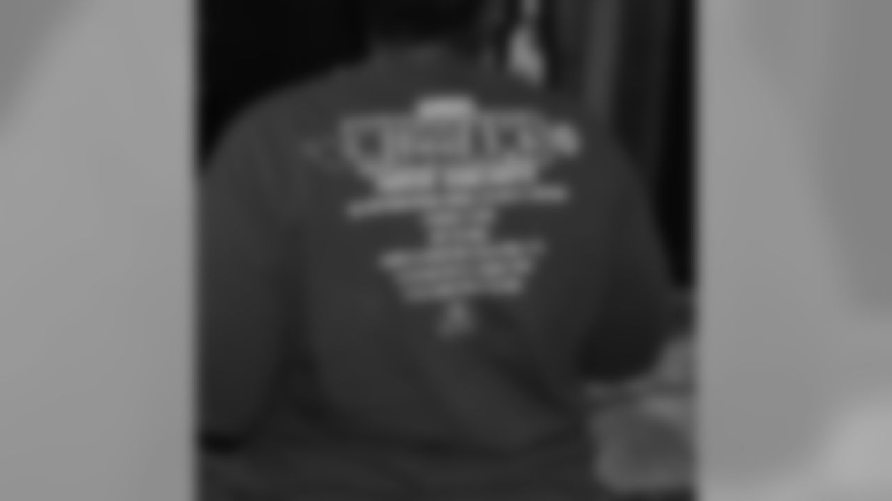 A shirt sported by many Williams fans