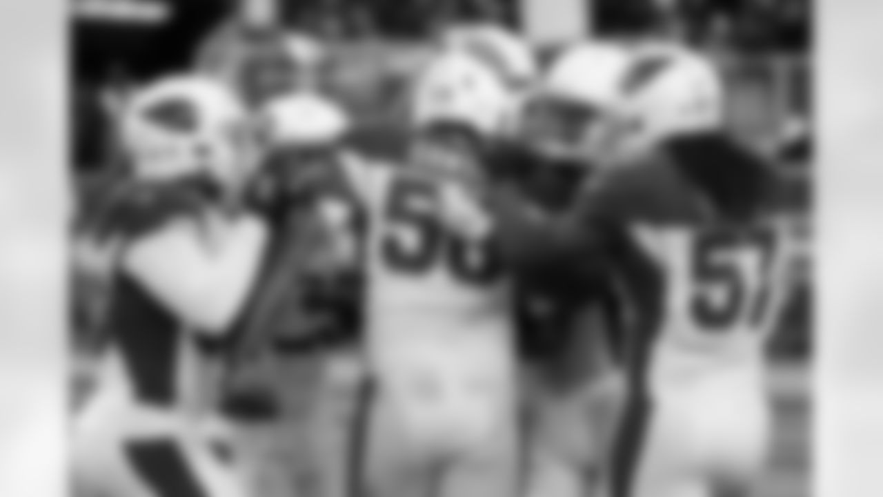 LB Karlos Dansby with the game-clinching pick against the 49ers
