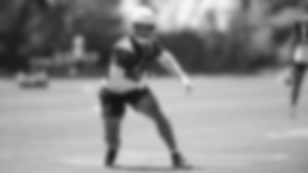 Arizona Cardinals wide receiver Rondale Moore (4) practices during Week 2 of the OTA offseason program on Wednesday, June 1, 2022 in Tempe, AZ.
