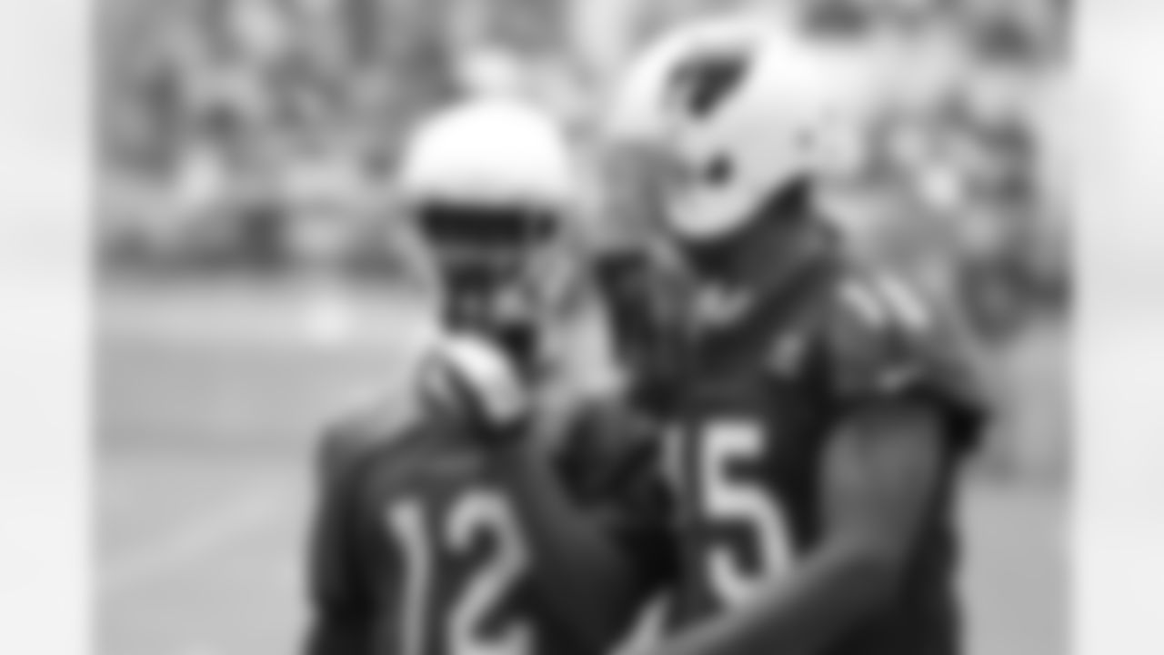WR John Brown (left) and WR Michael Floyd