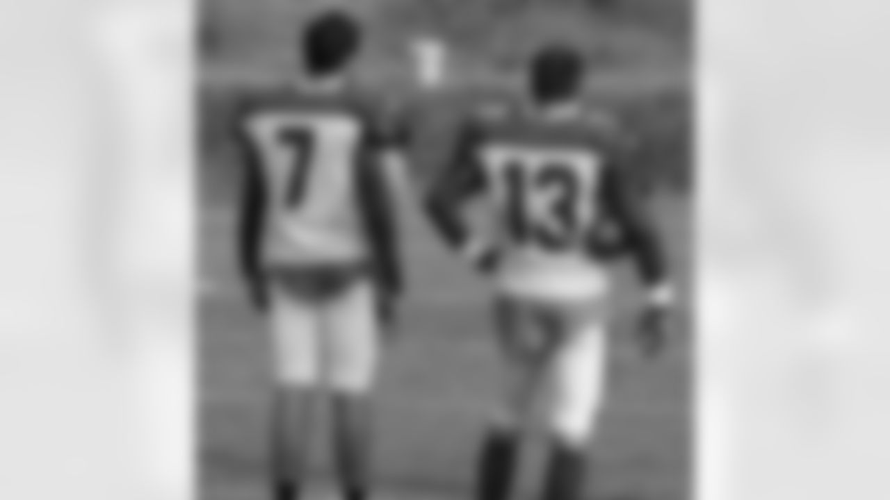 QB's Matt Leinart and Kurt Warner, photo by Peter Vander Stoep