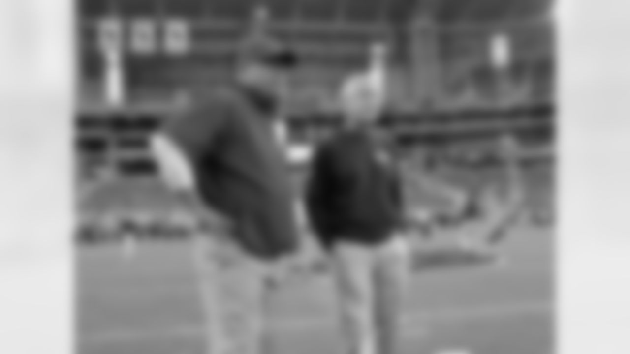 2013: Coach Bruce Arians with Seahawks coach Pete Carroll