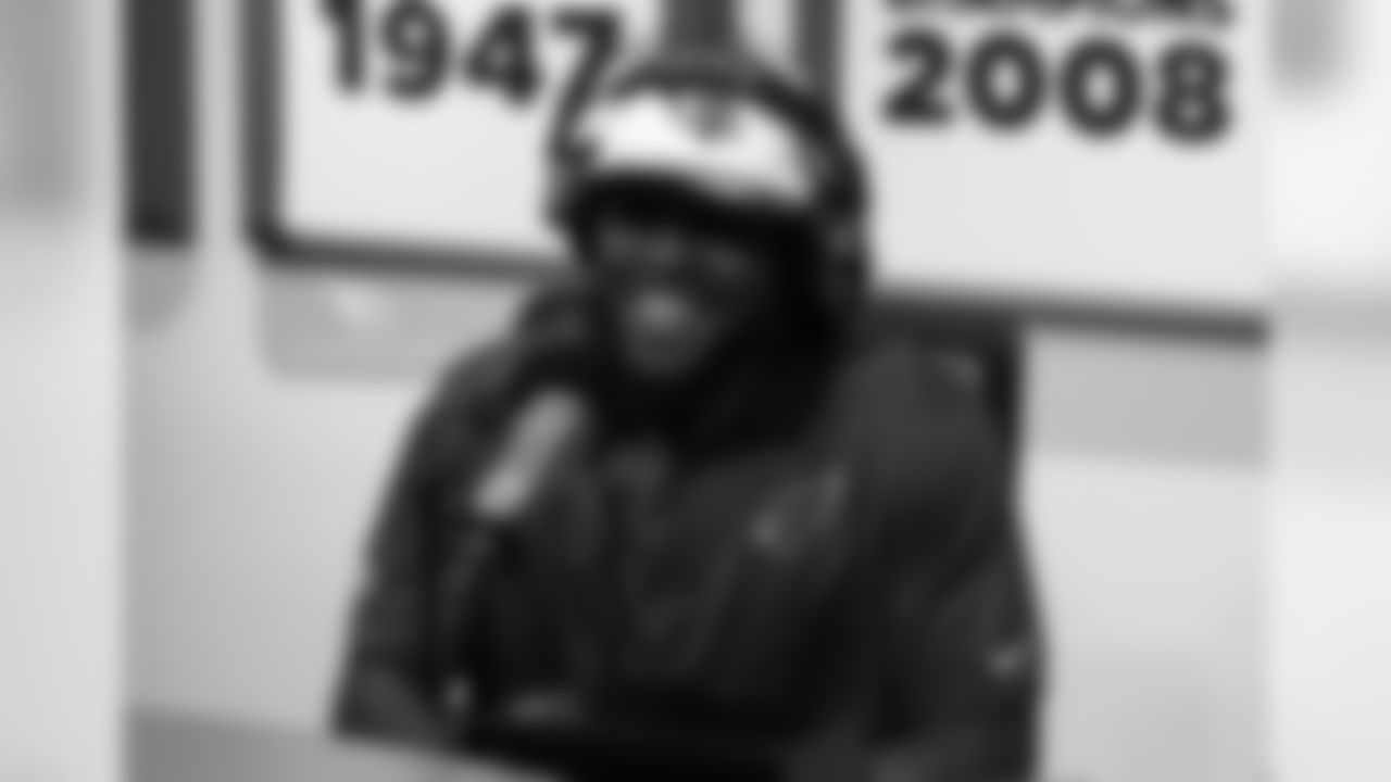 S Budda Baker does a radio interview on his first day in Arizona