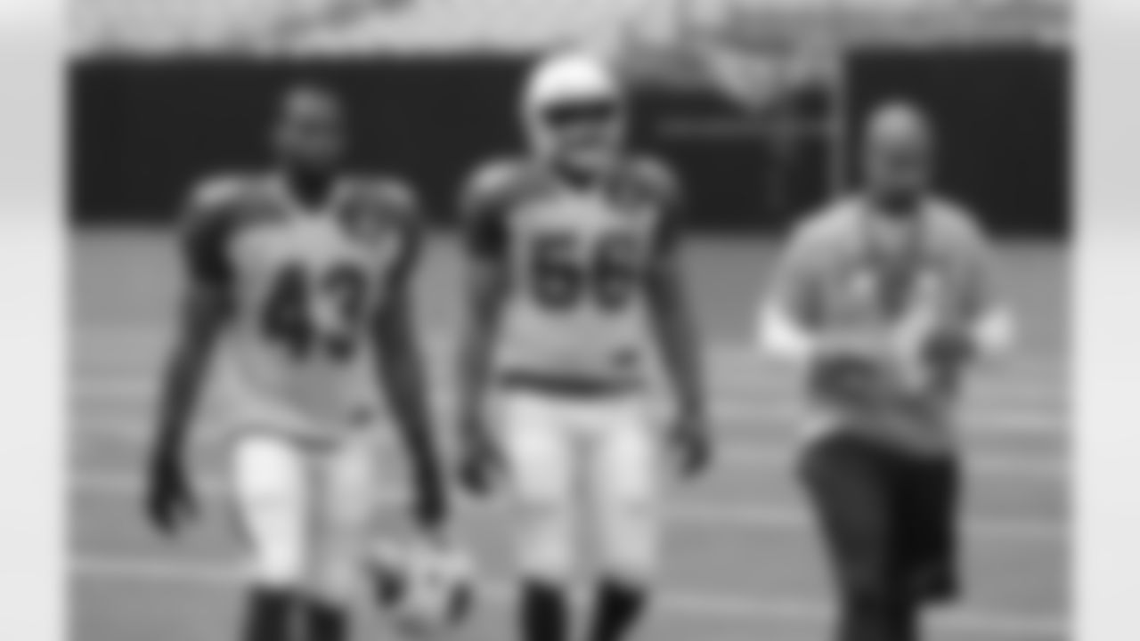 Day 13: LB Haason Reddick (left), LB Karlos Dansby