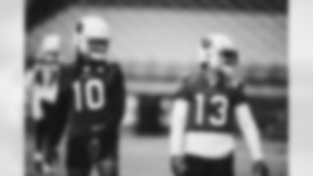WRs DeAndre Hopkins and Christian Kirk
