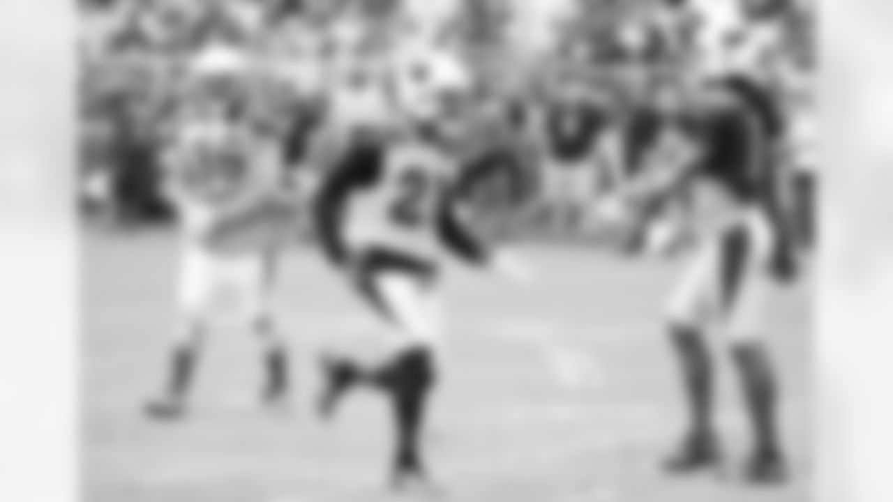 CB Patrick Peterson celebrates an incomplete pass