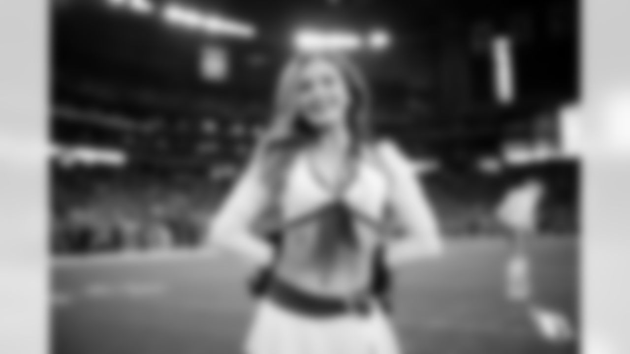 The Arizona Cardinals Cheerleaders during the week 2 preseason game against the Kansas City Chiefs on August 19, 2023.