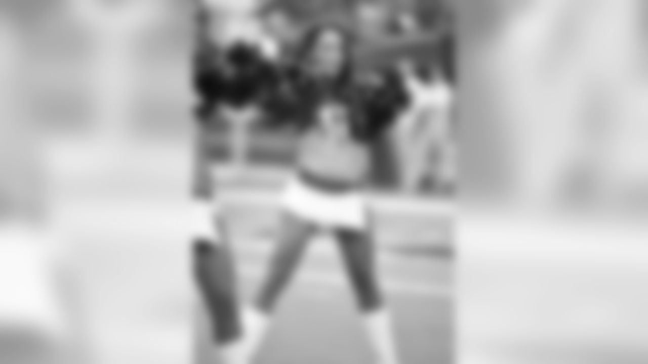 Images of Cardinals cheerleader Darian from the 2018 season