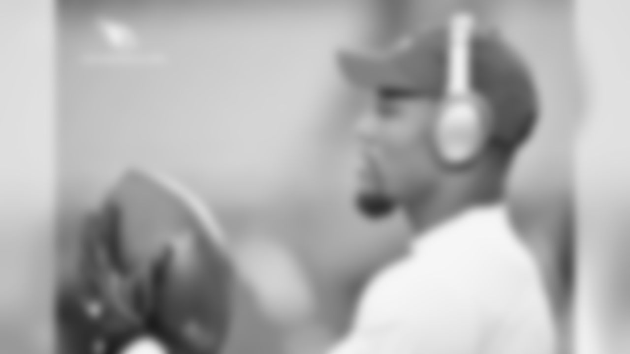 RB David Johnson before the game