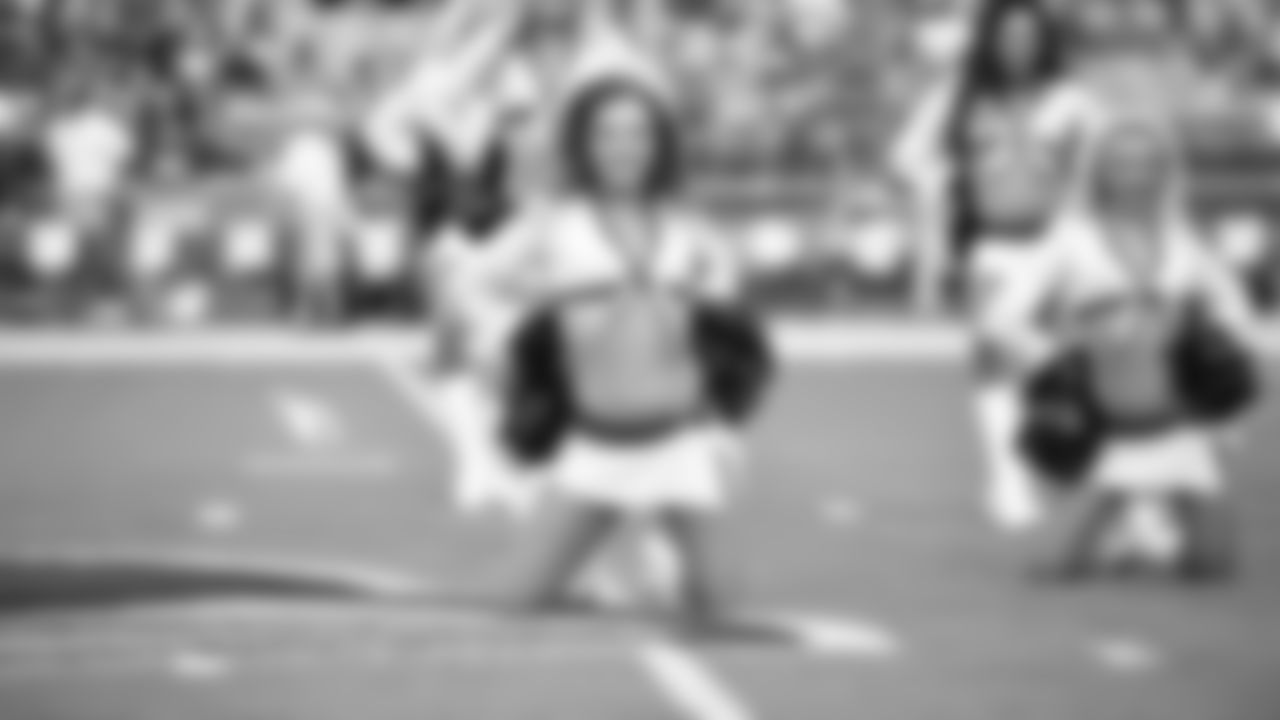 Images of Cardinals cheerleader Brittni during the 2018 season