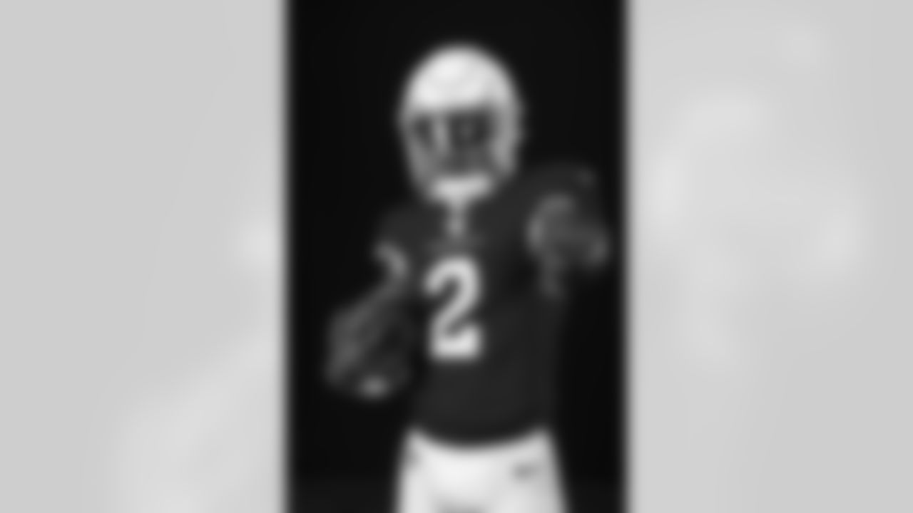 Arizona Cardinals wide receiver Marquise Brown (2) poses for a photo during Cardinals Media Day on Monday, June 13, 2022 in Tempe, AZ.