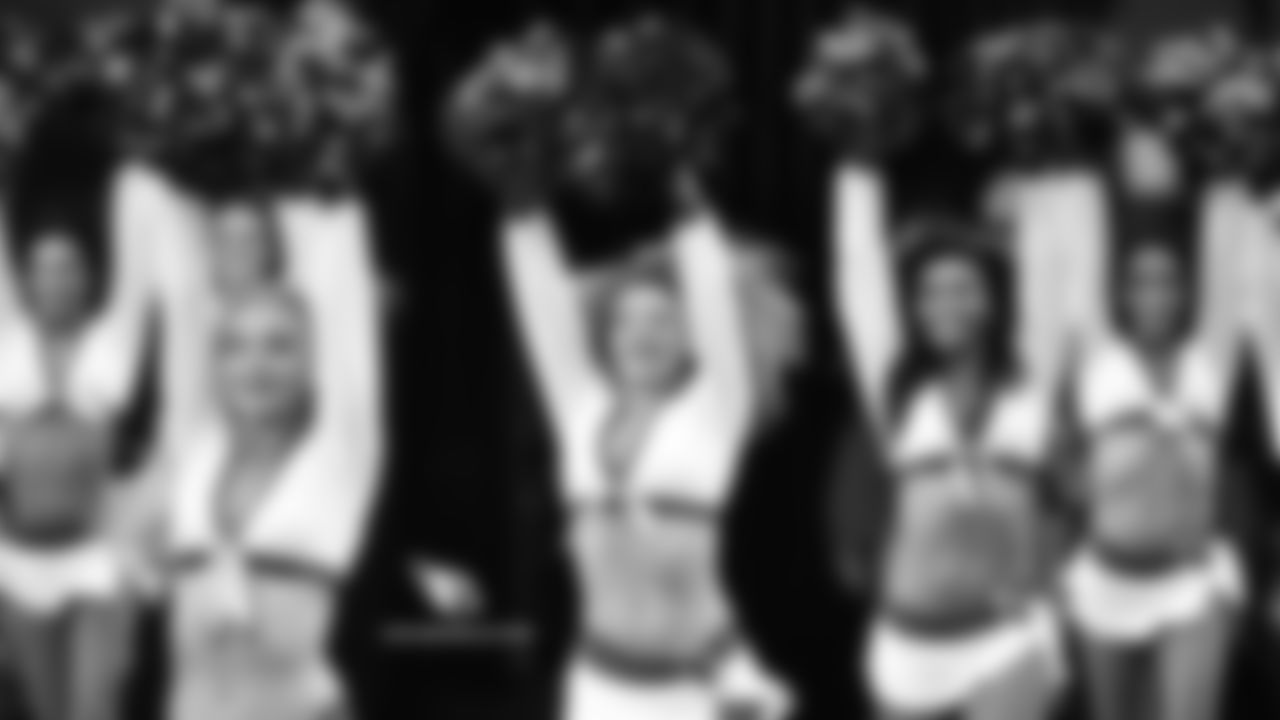 Images of Cardinals cheerleader Alexis from the 2018 season