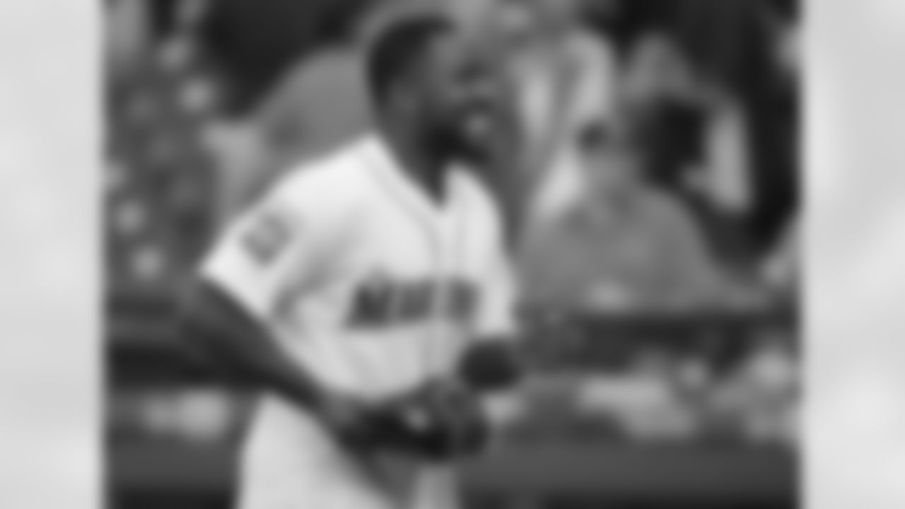 S Budda Baker at the Mariners game