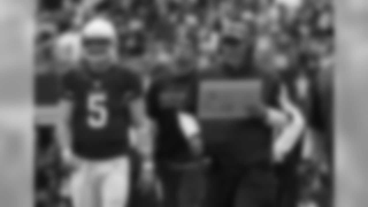 With QB Drew Stanton in 2014