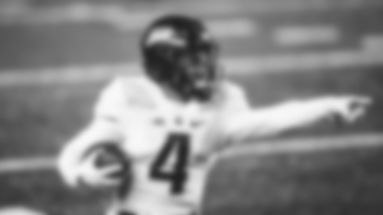 Images of Purdue wide receiver Rondale Moore, who the Cardinals selected with the No. 49 overall pick in the draft.